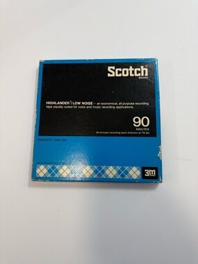 Scotch 90-Minute Magnetic Tape (Blue)